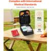 imageVEVOR First Aid Kit 500 Pieces 600D Nylon Large Survival First Aid Bag Emergency Medical Supplies for Home Car Office Travel Camping Truck Hiking Sports Vehicle and Outdoor EmergenciesBlack
