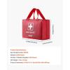 imageVEVOR First Aid Kit 500 Pieces 600D Nylon Large Survival First Aid Bag Emergency Medical Supplies for Home Car Office Travel Camping Truck Hiking Sports Vehicle and Outdoor EmergenciesRed