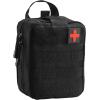 imageVEVOR First Aid Kit 500 Pieces 600D Nylon Large Survival First Aid Bag Emergency Medical Supplies for Home Car Office Travel Camping Truck Hiking Sports Vehicle and Outdoor EmergenciesBlack