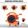imageVEVOR Floor Blower 1560 RPM 4000 CFM Air Mover for Drying and Cooling Portable Carpet Dryer Fan with 3 Blowing Angles Timer 3Speeds Adjustment for Janitorial Home Commercial Use1000 CFM