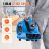 imageVEVOR Floor Blower 1560 RPM 4000 CFM Air Mover for Drying and Cooling Portable Carpet Dryer Fan with 3 Blowing Angles Timer 3Speeds Adjustment for Janitorial Home Commercial Use136 x 98 x 126 inch