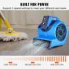imageVEVOR Floor Blower 1560 RPM 4000 CFM Air Mover for Drying and Cooling Portable Carpet Dryer Fan with 3 Blowing Angles Timer 3Speeds Adjustment for Janitorial Home Commercial Use2600 CFM