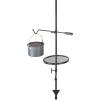 imageVEVOR Folding Campfire Grill Heavy Duty Steel Mesh Grate 224quot Portable Camping Grates Over Fire Pit Camp Fire Cooking Equipment with Legs Carrying Bag Grilling Rack for Outdoor Open Flame Cooking1414 inch