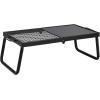 imageVEVOR Folding Campfire Grill Heavy Duty Steel Mesh Grate 224quot Portable Camping Grates Over Fire Pit Camp Fire Cooking Equipment with Legs Carrying Bag Grilling Rack for Outdoor Open Flame Cooking22411 inch