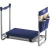 imageVEVOR Folding Garden Kneeler and Seat Heavy Duty Widened 8quot EVA Foam Pad Portable Garden Stool with Tool Bags Gardening Bench to Relieve Knee ampamp Back Pain Great Gifts for Seniors Women ParentsOrange  White