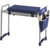 imageVEVOR Folding Garden Kneeler and Seat Heavy Duty Widened 8quot EVA Foam Pad Portable Garden Stool with Tool Bags Gardening Bench to Relieve Knee ampamp Back Pain Great Gifts for Seniors Women ParentsOrange  White