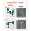 imageVEVOR Folding Garden Kneeler and Seat Heavy Duty Widened 8quot EVA Foam Pad Portable Garden Stool with Tool Bags Gardening Bench to Relieve Knee ampamp Back Pain Great Gifts for Seniors Women ParentsGreen