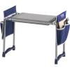 imageVEVOR Folding Garden Kneeler and Seat Heavy Duty Widened 8quot EVA Foam Pad Portable Garden Stool with Tool Bags Gardening Bench to Relieve Knee ampamp Back Pain Great Gifts for Seniors Women ParentsBlue