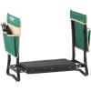 imageVEVOR Folding Garden Kneeler and Seat Heavy Duty Widened 8quot EVA Foam Pad Portable Garden Stool with Tool Bags Gardening Bench to Relieve Knee ampamp Back Pain Great Gifts for Seniors Women ParentsGreen