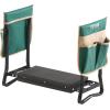 imageVEVOR Folding Garden Kneeler and Seat Heavy Duty Widened 8quot EVA Foam Pad Portable Garden Stool with Tool Bags Gardening Bench to Relieve Knee ampamp Back Pain Great Gifts for Seniors Women ParentsGreen