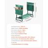 imageVEVOR Folding Garden Kneeler and Seat Heavy Duty Widened 8quot EVA Foam Pad Portable Garden Stool with Tool Bags Gardening Bench to Relieve Knee ampamp Back Pain Great Gifts for Seniors Women ParentsGreen