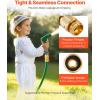 imageVEVOR Garden Hose Quick Connect 34 inch Male ampamp Female 200 PSI Heavy Duty Solid Brass Quick Connector 2 Sets Garden Hose Fitting No Leak Water Hoses Connectors with Gaskets
