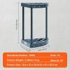 imageVEVOR Garden Tool Organizer 19 Slots Yard Tool Tower Rack for Garage Organization and Storage Hold LongHandled ToolRakeBroomShovel PP Garden Tool Stand Holder Organizer for Yard Shed Outdoor
