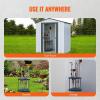 imageVEVOR Garden Tool Organizer 19 Slots Yard Tool Tower Rack for Garage Organization and Storage Hold LongHandled ToolRakeBroomShovel PP Garden Tool Stand Holder Organizer for Yard Shed Outdoor