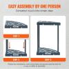 imageVEVOR Garden Tool Organizer 19 Slots Yard Tool Tower Rack for Garage Organization and Storage Hold LongHandled ToolRakeBroomShovel PP Garden Tool Stand Holder Organizer for Yard Shed Outdoor