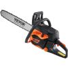 imageVEVOR Gas Chainsaw 58CC 2Cycle Gasoline Powered Chainsaw 20 Inch Handheld Cordless Petrol Chain Saws For Forest Wood Garden and Farm Cutting Use