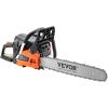 imageVEVOR Gas Chainsaw 58CC 2Cycle Gasoline Powered Chainsaw 20 Inch Handheld Cordless Petrol Chain Saws For Forest Wood Garden and Farm Cutting Use