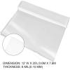 imageVEVOR Greenhouse Plastic Sheeting 8 x 25 ft 6 Mil Thickness UV Resistant Clear Polyethylene Film Hoop Green House Cover for Farms Agriculture Garden12 x 25 ft