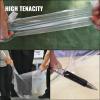 imageVEVOR Greenhouse Plastic Sheeting 8 x 25 ft 6 Mil Thickness UV Resistant Clear Polyethylene Film Hoop Green House Cover for Farms Agriculture Garden25 x 40 ft
