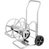 imageVEVOR Hose Reel Cart Hold Up to 300 ft of 58 Hose Garden Water Hose Carts Mobile Tools with 4 Wheels Heavy Duty PowderCoated Steel Outdoor Planting with Storage Basket for Garden Yard Lawn200 ft