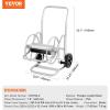 imageVEVOR Hose Reel Cart Hold Up to 300 ft of 58 Hose Garden Water Hose Carts Mobile Tools with 4 Wheels Heavy Duty PowderCoated Steel Outdoor Planting with Storage Basket for Garden Yard Lawn200 ft