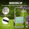 imageVEVOR Hose Reel Cart Hold Up to 300 ft of 58 Hose Garden Water Hose Carts Mobile Tools with 4 Wheels Heavy Duty PowderCoated Steel Outdoor Planting with Storage Basket for Garden Yard Lawn200 ft