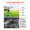 imageVEVOR Impact Sprinkler on Tripod Base 2 Packs Heavy Duty Tripod Sprinklers with Brass Head ampamp 34quot NH Connector 360 Degree Large Area Irrigation Sprinkler Adjustable Heights Sprinkler for Yard1PC