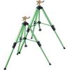 imageVEVOR Impact Sprinkler on Tripod Base 2 Packs Heavy Duty Tripod Sprinklers with Brass Head ampamp 34quot NH Connector 360 Degree Large Area Irrigation Sprinkler Adjustable Heights Sprinkler for Yard2PC
