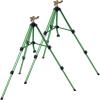 imageVEVOR Impact Sprinkler on Tripod Base 2 Packs Heavy Duty Tripod Sprinklers with Brass Head ampamp 34quot NH Connector 360 Degree Large Area Irrigation Sprinkler Adjustable Heights Sprinkler for Yard2PC
