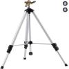 imageVEVOR Impact Sprinkler on Tripod Base 2 Packs Heavy Duty Tripod Sprinklers with Brass Head ampamp 34quot NH Connector 360 Degree Large Area Irrigation Sprinkler Adjustable Heights Sprinkler for Yard1PC