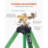 imageVEVOR Impact Sprinkler on Tripod Base 2 Packs Heavy Duty Tripod Sprinklers with Brass Head ampamp 34quot NH Connector 360 Degree Large Area Irrigation Sprinkler Adjustable Heights Sprinkler for Yard2PC