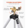 imageVEVOR Impact Sprinkler on Tripod Base 2 Packs Heavy Duty Tripod Sprinklers with Brass Head ampamp 34quot NH Connector 360 Degree Large Area Irrigation Sprinkler Adjustable Heights Sprinkler for Yard1PC