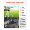 imageVEVOR Impact Sprinkler on Tripod Base 2 Packs Heavy Duty Tripod Sprinklers with Brass Head ampamp 34quot NH Connector 360 Degree Large Area Irrigation Sprinkler Adjustable Heights Sprinkler for Yard1PC