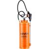 imageVEVOR Industrial Concrete Sprayer with Wheeled Cart 5 Gallon Stainless Steel Sprayer Heavy Duty TriPoxy Pump Sprayers 205Wand 48quot ampamp 120quot Hoses 2 Brass Nozzles for Construction Lawn ampamp Garden35 Gal Sprayer