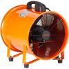 imageVEVOR Industrial Portable Air Blower Ventilator with Hose 3198CFM 12 Inch Heavy Duty Tube Exhaust Fan with 164ft Flexible Duct 585W High Velocity Air Mover for Extraction and Ventilation1893CFM  10in33ft Combo Fan and Hose