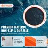imageVEVOR Inflatable Floating Dock Inflatable Dock Platform NonSlip Air Dock Platform with Portable Carrying Bag ampamp Detachable Ladder Floating Platform Island Raft for Pool Beach Ocean8 FTCircle Version