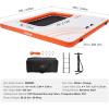 imageVEVOR Inflatable Floating Dock Inflatable Dock Platform NonSlip Air Dock Platform with Portable Carrying Bag ampamp Detachable Ladder Floating Platform Island Raft for Pool Beach Ocean10 x 10 FTMesh Version