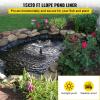imageVEVOR LLDPE Pond Liner 20x25 ft Pond Liner 20 Mil Fish Pond Liners for Waterfall Pond and Fish PondsLLDPE