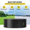 imageVEVOR Landscape Edging 10 inch Depth 60 ft Total Length Recycled HDPE Coiled Terrace Board Flexible Bender Border for Landscaping Lawn Garden Yard Against Invading Weeds Black150 FT