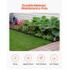 imageVEVOR Landscape Edging 66 ft x 4 in Plastic Garden Border Edging with 60 Spikes ampamp 2 Ground Stakes No Dig Flexible Lawn Edgings Roll UVResistant Mini Fence Borders for Flower Beds Yard Paver60ft17inLshaped