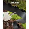imageVEVOR Landscape Edging 66 ft x 4 in Plastic Garden Border Edging with 60 Spikes ampamp 2 Ground Stakes No Dig Flexible Lawn Edgings Roll UVResistant Mini Fence Borders for Flower Beds Yard Paver66ft4inLshaped