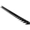 imageVEVOR Landscape Edging 66 ft x 4 in Plastic Garden Border Edging with 60 Spikes ampamp 2 Ground Stakes No Dig Flexible Lawn Edgings Roll UVResistant Mini Fence Borders for Flower Beds Yard Paver60ft17inLshaped