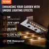 imageVEVOR Landscape Lighting 6W Low Voltage LED Landscape Lights IP66 Waterproof Landscape Spotlights Yard Lawn Garden Pathway Outdoor Lights 12V 24V 450LM Warm White 3000K 12 Pack with ConnectorsOutdoorLandscape Lights