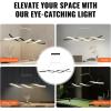 imageVEVOR Landscape Lighting 6W Low Voltage LED Landscape Lights IP66 Waterproof Landscape Spotlights Yard Lawn Garden Pathway Outdoor Lights 12V 24V 450LM Warm White 3000K 12 Pack with ConnectorsIndoorModern Chandelier Light