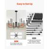 imageVEVOR Landscape Lighting 6W Low Voltage LED Landscape Lights IP66 Waterproof Landscape Spotlights Yard Lawn Garden Pathway Outdoor Lights 12V 24V 450LM Warm White 3000K 12 Pack with ConnectorsIndoorClaw Chandelier