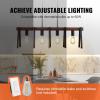 imageVEVOR Landscape Lighting 6W Low Voltage LED Landscape Lights IP66 Waterproof Landscape Spotlights Yard Lawn Garden Pathway Outdoor Lights 12V 24V 450LM Warm White 3000K 12 Pack with ConnectorsIndoorModern Chandelier Light
