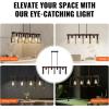 imageVEVOR Landscape Lighting 6W Low Voltage LED Landscape Lights IP66 Waterproof Landscape Spotlights Yard Lawn Garden Pathway Outdoor Lights 12V 24V 450LM Warm White 3000K 12 Pack with ConnectorsIndoorModern Chandelier Light