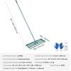 imageVEVOR Lawn Leveling Rake 48quotquotx10quotquot Level Lawn Tool HeavyDuty Lawn Leveler with 78quotquot Steel Extended Handle Yard Leveling Rake Suit for Garden Golf Lawn Farm Green36x10
