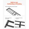 imageVEVOR Lawn Leveling Rake 48quotquotx10quotquot Level Lawn Tool HeavyDuty Lawn Leveler with 78quotquot Steel Extended Handle Yard Leveling Rake Suit for Garden Golf Lawn Farm Green48x10