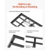 imageVEVOR Lawn Leveling Rake 48quotquotx10quotquot Level Lawn Tool HeavyDuty Lawn Leveler with 78quotquot Steel Extended Handle Yard Leveling Rake Suit for Garden Golf Lawn Farm Green17x10